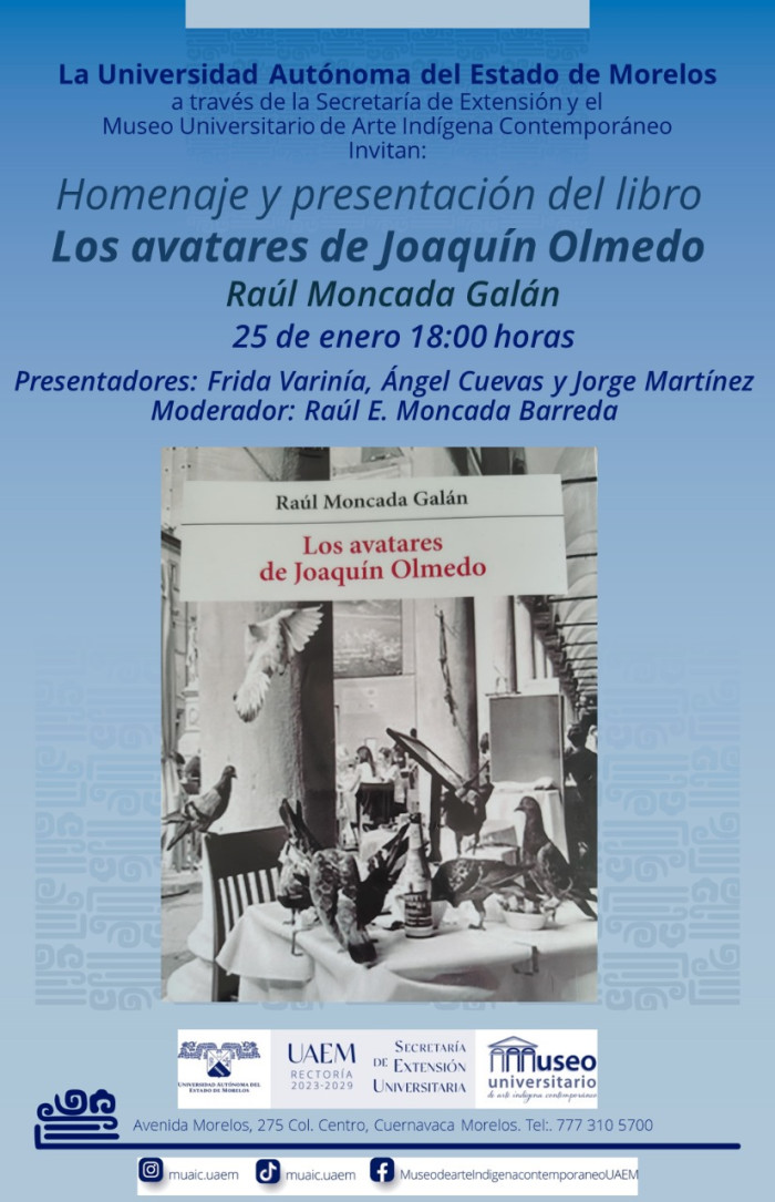 Homenaje y presentación del libro "Los avatares de Joaquín Olmedo"