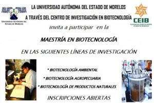 Maestría en Biotecnología 2016