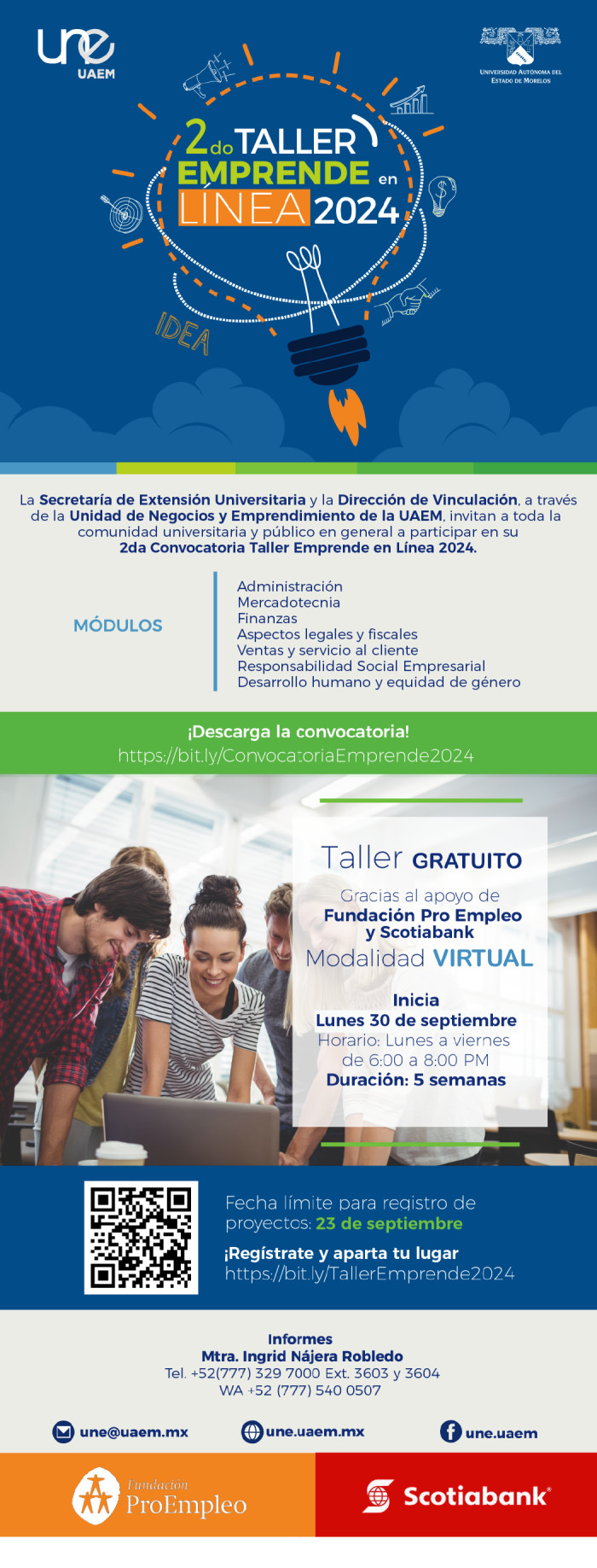 2do Taller Emprende en Línea 2024