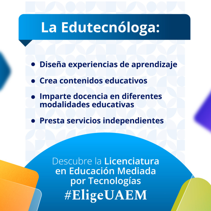 Licenciatura en Educación Mediada por Tecnologías