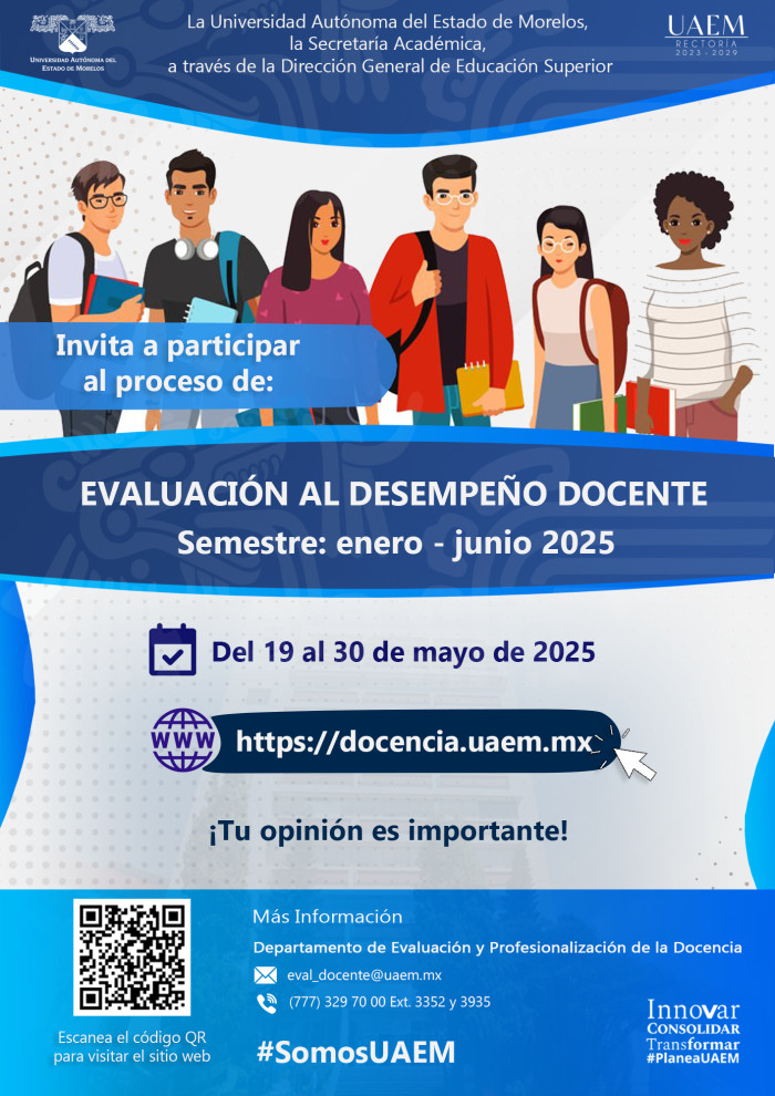 Evaluación al desempeño docente Semestre: enero - junio 2025