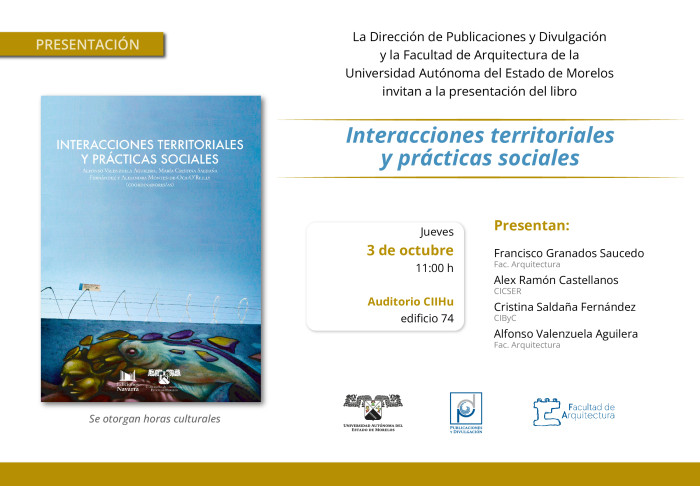Presentación del libro: Interacciones territoriales y prácticas sociales