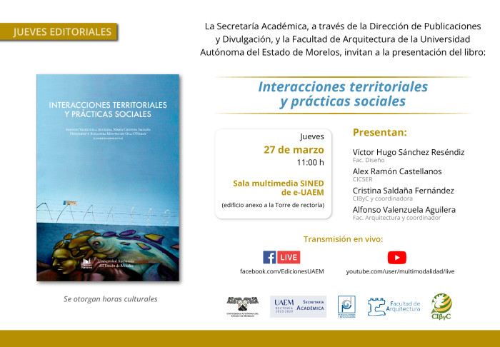 Presentación del Libro: "Interacciones territoriales y prácticas sociales"