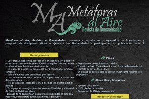 Metáforas al Aire, Revista Humanidades