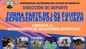 Forma parte de los equipos representativos de la UAEM