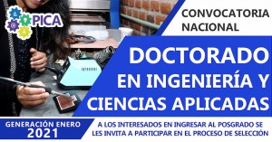 Doctorado en Ingeniería y Ciencias Aplicadas 2021