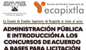 Curso: Administración Pública e Introducción a los Concursos de Acuerdo a Bases para Licitación Nacional de Obra