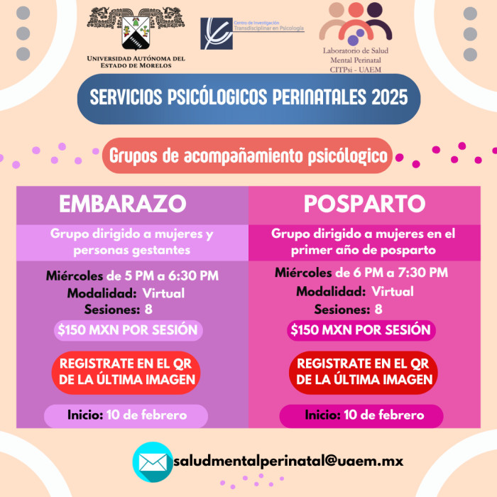 Servicios Psicológicos Perinatales 2025