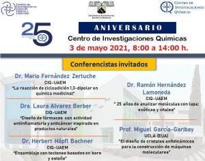 25 Aniversario Centro de Investigaciones Químicas 2021