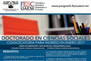Doctorado en Ciencias Sociales
