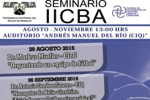 Seminario IICBA | Agosto - Noviembre
