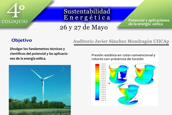 4o Coloquio Sustentabilidad Energética