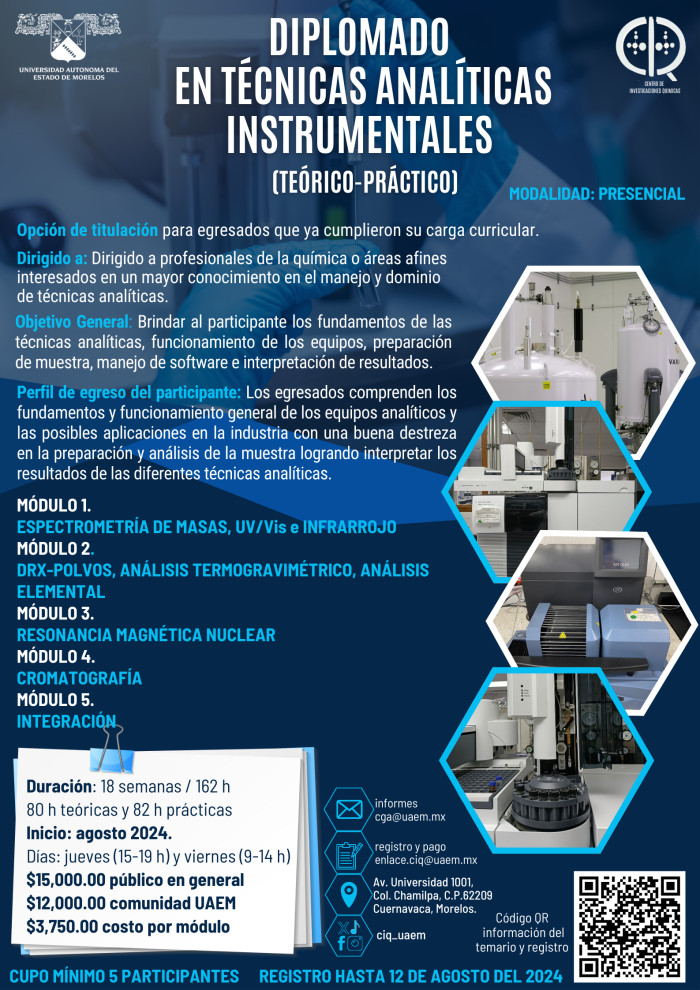 Diplomado en Técnicas Analíticas Instrumentales