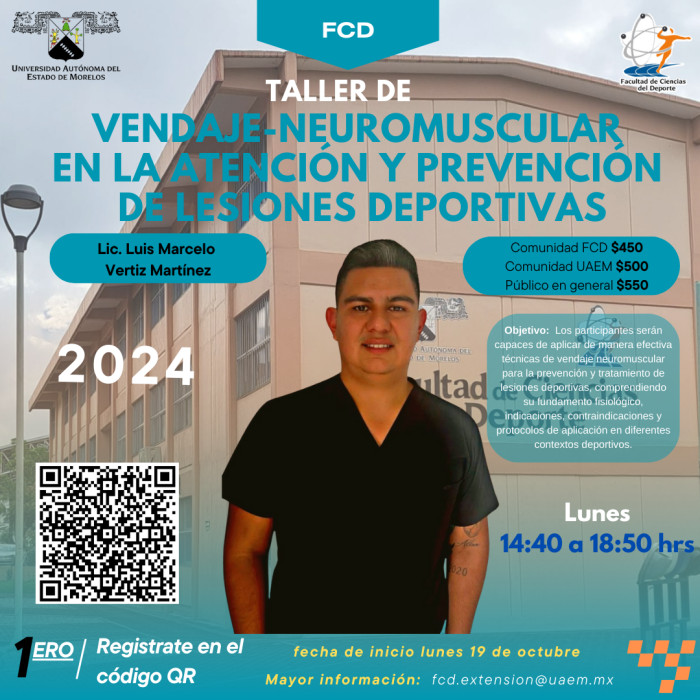 Taller: Vendaje Neuromuscular en la Atención y Prevención de Lesiones Deportivas